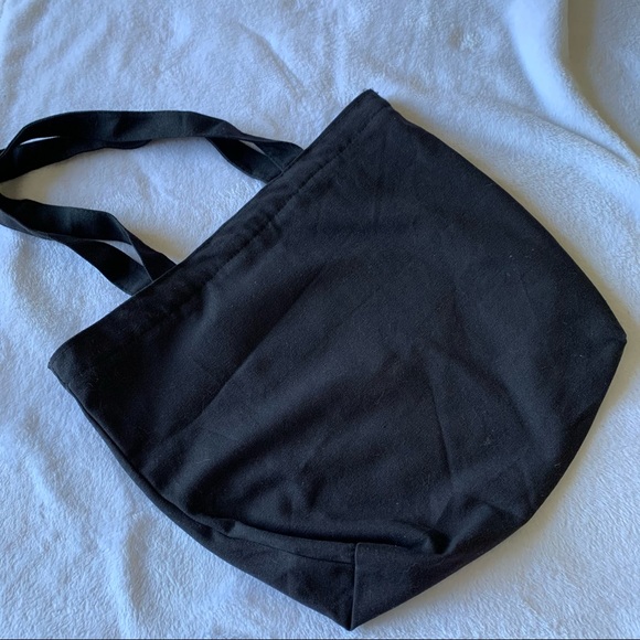 Black Canvas Mom Bag - Picture 3 of 3